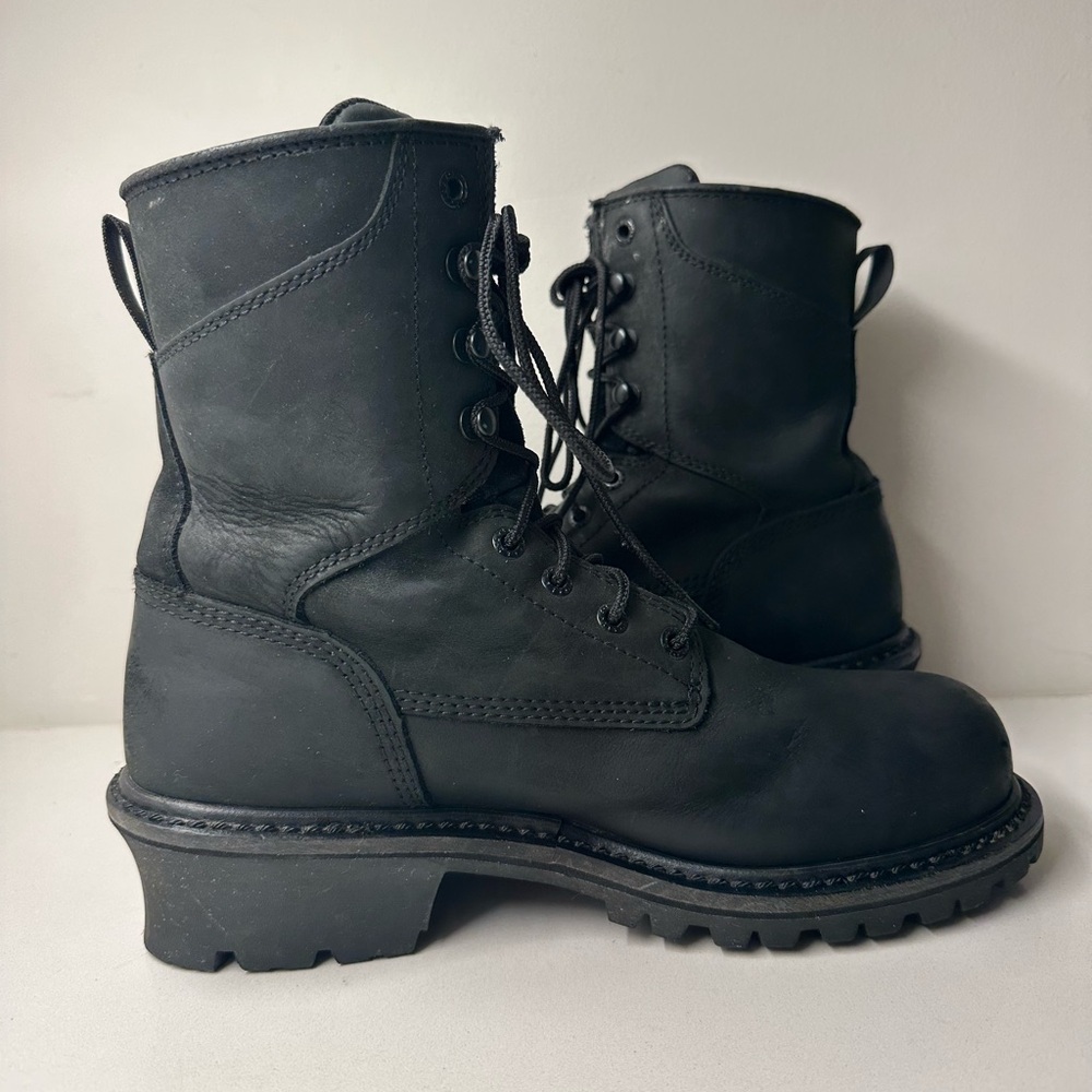 Irish Setter Mesabi Men’s 8" Waterproof Steel Safety Toe Logger Boot Size 8.5D - Picture 6 of 11